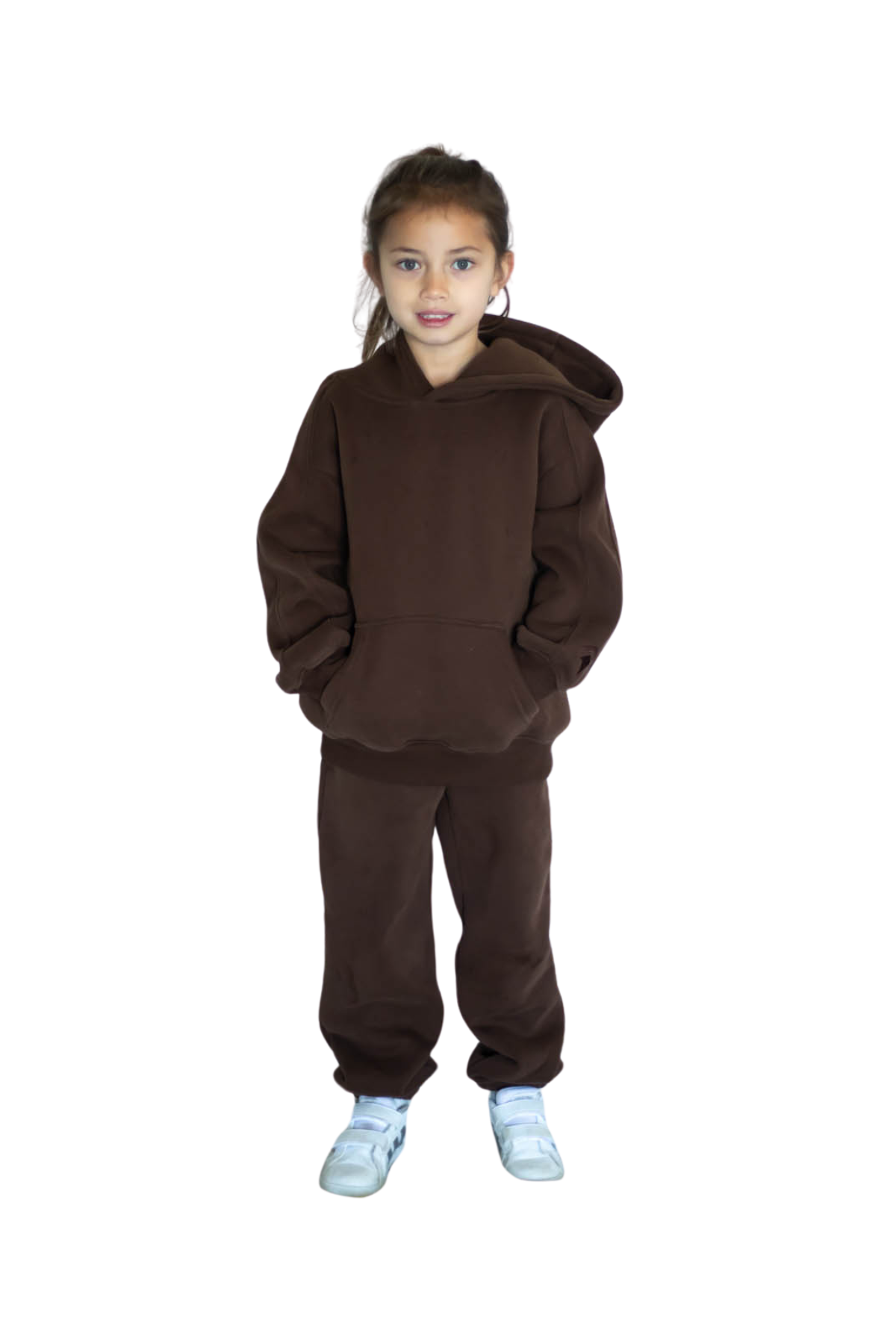 Embossed Kids Set - Mocha