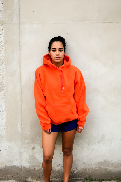 Embossed RYZN COLLECTION Hoodie -Sunset