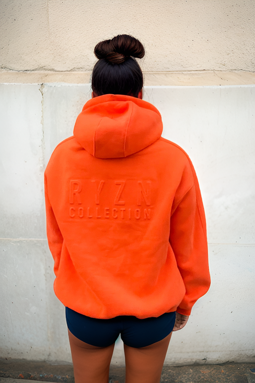 Embossed RYZN COLLECTION Hoodie -Sunset