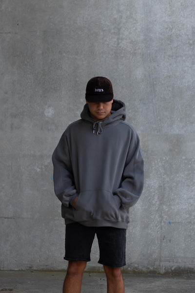 Embossed Ryzn Collection Hoodie - Charcoal