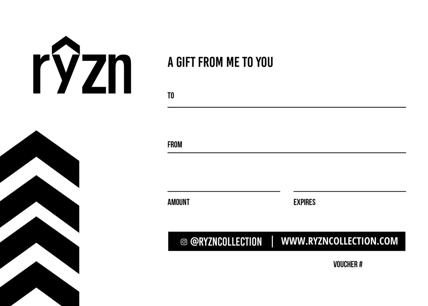 RYZN COLLECTION gift card